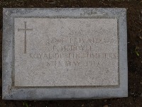 Struma Military Cemetery - Doyle, F M